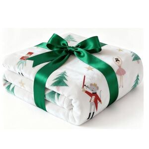 Ultra Soft Fleece Nutcracker Ballet Blanket Throw